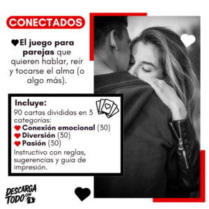 Conectados – Juego de Cartas para Parejas (Imprimible)